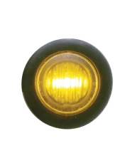 (CARD) 3 AMBER LED MINI CLEARANCE/MARKER LIGHT WITH AMBER LENS (CARD) 3 AMBER LED MINI CLEARANCE/MARKER LIGHT WITH AMBER LENS