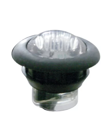 (CARD) 3 AMBER LED MINI CLEARANCE/MARKER LIGHT WITH CLEAR LENS (CARD) 3 AMBER LED MINI CLEARANCE/MARKER LIGHT WITH CLEAR LENS