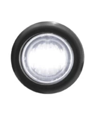 (CARD) 3 WHITE LED MINI CLEARANCE/MARKER LIGHT WITH CLEAR LENS (CARD) 3 WHITE LED MINI CLEARANCE/MARKER LIGHT WITH CLEAR LENS