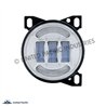 UP36605-18 LED Fog Light With LED Light Bar For Peterbilt 579 (2012-2021) & Kenworth T660 (2007-2017)-Chrome