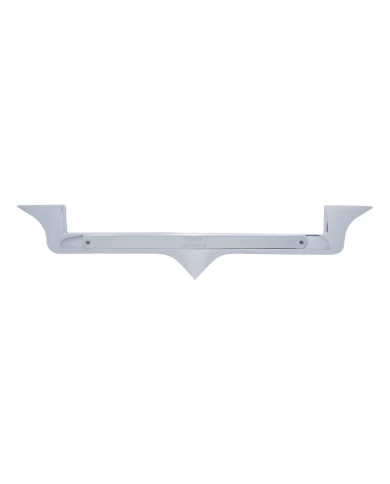 (CARD) CHROME PLASTIC KENWORTH HOOD EMBLEM HOUSING W/ 14 AMBER LED 12" LIGHT BAR - CHROME LENS (CARD) CHROME PLASTIC KENWORTH HOOD EMBLEM HOUSING W/ 14 AMBER LED 12" LIGHT BAR - CHROME LENS