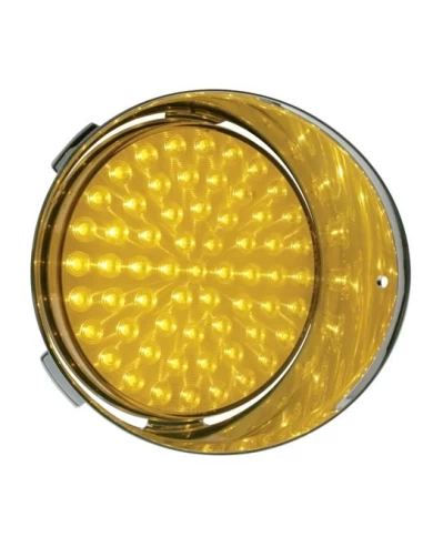 (BOX) 61 AMBER LED 2005- FREIGHTLINER CENTURY DAYTIME RUNNING LIGHT W/ AMBER LENS - PASSENGER/RIGHT SIDE (BOX) 61 AMBER LED 2005- FREIGHTLINER CENTURY DAYTIME RUNNING LIGHT W/ AMBER LENS - PASSENGER/RIGHT SIDE