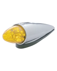 (CARD) 19 AMBER LED GRAKON 1000 STYLE WATERMELON CAB LIGHT - AMBER LENS (CARD) 19 AMBER LED GRAKON 1000 STYLE WATERMELON CAB LIGHT - AMBER LENS