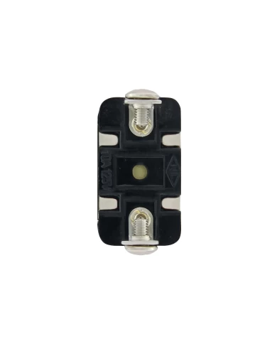 (BULK) 2 PIN, 10 AMP - 12 VOLTS D.C., ON - OFF METAL TOGGLE SWITCH W/ 2 SCREW TERMINALS