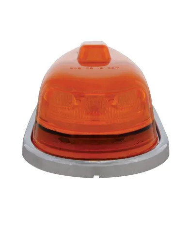 UP36621B-6 LED Pick-Up/SUV Cab Light- Amber LED/Amber Lens (Bulk)