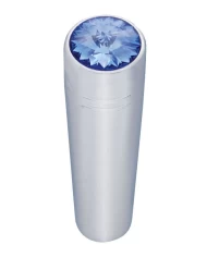 (CARD) CHROME PETERBILT SHORT TOGGLE SWITCH EXTENSION W/ DIAMOND - BLUE (CARD) CHROME PETERBILT SHORT TOGGLE SWITCH EXTENSION W/ DIAMOND - BLUE