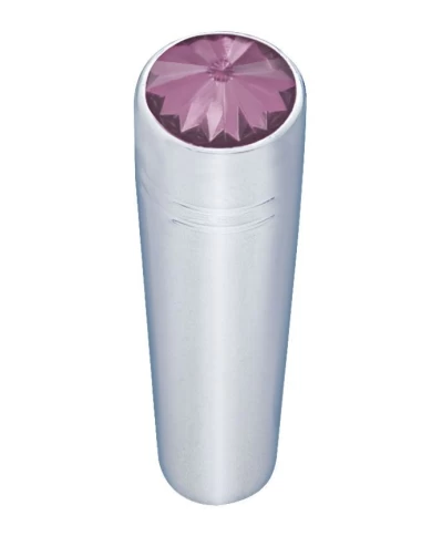(CARD) CHROME PETERBILT SHORT TOGGLE SWITCH EXTENSION W/ DIAMOND - PURPLE (CARD) CHROME PETERBILT SHORT TOGGLE SWITCH EXTENSION W/ DIAMOND - PURPLE
