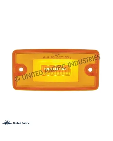 UP36632-11 LED Cab GloLight For Freightliner Century (1996-2011) And Columbia (2001-2017) - Amber LED/Amber Lens