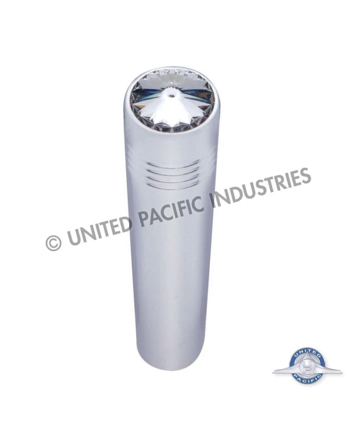 (CARD) CHROME PETERBILT LONG TOGGLE SWITCH EXTENSION W/ DIAMOND - CLEAR (CARD) CHROME PETERBILT LONG TOGGLE SWITCH EXTENSION W/ DIAMOND - CLEAR