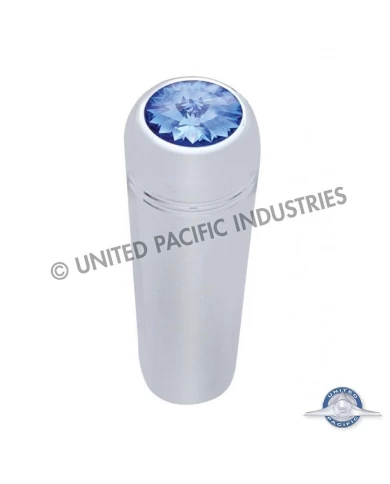 (2/CARD) CHROME KENWORTH SHORT TOGGLE SWITCH EXTENSION W/ DIAMOND - BLUE (2/CARD) CHROME KENWORTH SHORT TOGGLE SWITCH EXTENSION W/ DIAMOND - BLUE