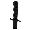UP23579-Black Aluminum Skull Dagger Air Valve Knob