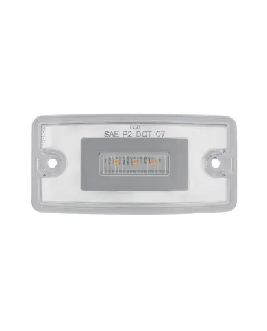 UP36633-11 LED Cab GloLight For Freightliner Century (1996-2011) And Columbia (2001-2017) - Amber LED/Clear Lens