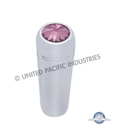 (2/CARD) CHROME KENWORTH SHORT TOGGLE SWITCH EXTENSION W/ DIAMOND - PURPLE (2/CARD) CHROME KENWORTH SHORT TOGGLE SWITCH EXTENSION W/ DIAMOND - PURPLE