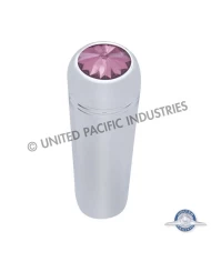 (2/CARD) CHROME KENWORTH SHORT TOGGLE SWITCH EXTENSION W/ DIAMOND - PURPLE (2/CARD) CHROME KENWORTH SHORT TOGGLE SWITCH EXTENSION W/ DIAMOND - PURPLE