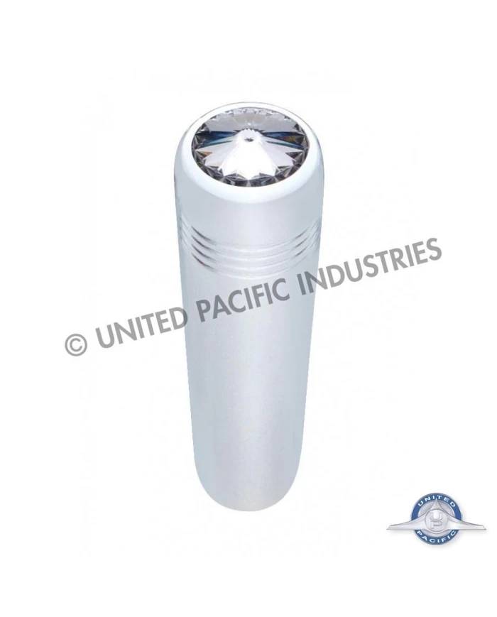 (CARD) CHROME KENWORTH LONG TOGGLE SWITCH EXTENSION W/ DIAMOND - CLEAR (CARD) CHROME KENWORTH LONG TOGGLE SWITCH EXTENSION W/ DIAMOND - CLEAR