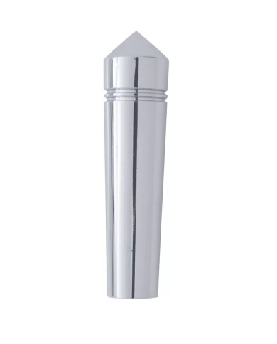 (2/CARD) CHROME PETERBILT SHORT POINTED SWITCH EXTENSION (2/CARD) CHROME PETERBILT SHORT POINTED SWITCH EXTENSION