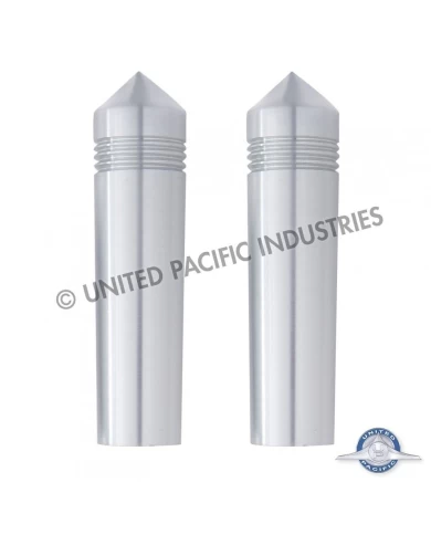 (2/CARD) CHROME FREIGHTLINER LONG POINTED SWITCH EXTENSION (2/CARD) CHROME FREIGHTLINER LONG POINTED SWITCH EXTENSION