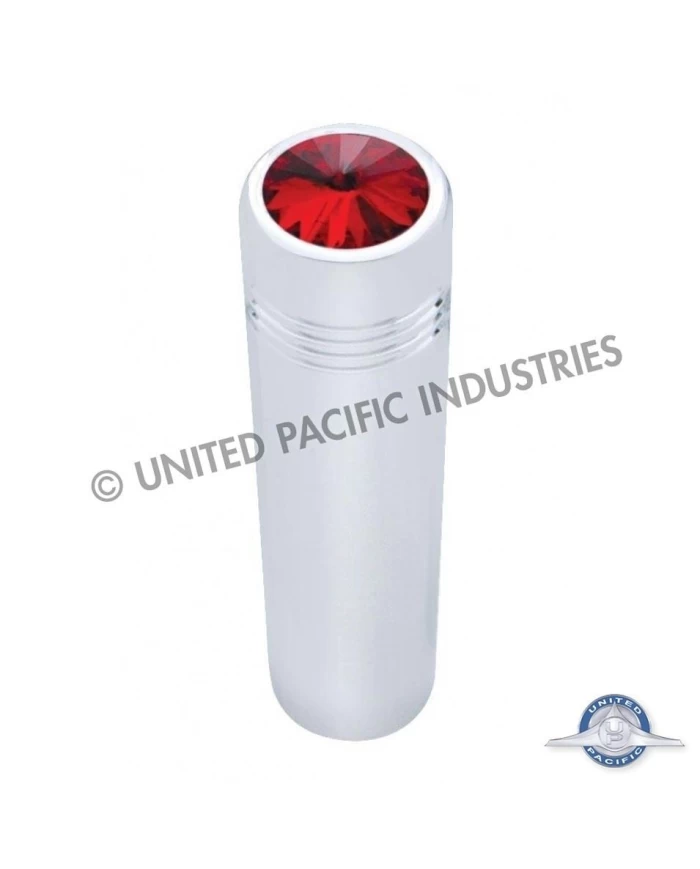 (CARD) CHROME FREIGHTLINER LONG TOGGLE SWITCH EXTENSION W/ DIAMOND - RED (CARD) CHROME FREIGHTLINER LONG TOGGLE SWITCH EXTENSION W/ DIAMOND - RED
