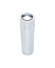 (2/CARD) CHROME FREIGHTLINER LONG SWITCH EXTENSION W/ DIAMOND - CLEAR