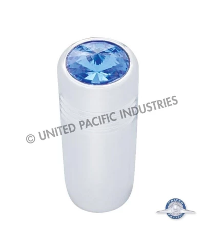 (CARD) SHORT FREIGHTLINER CHROME TOGGLE SWITCH EXTENSION W/ DIAMOND - BLUE (CARD) SHORT FREIGHTLINER CHROME TOGGLE SWITCH EXTENSION W/ DIAMOND - BLUE
