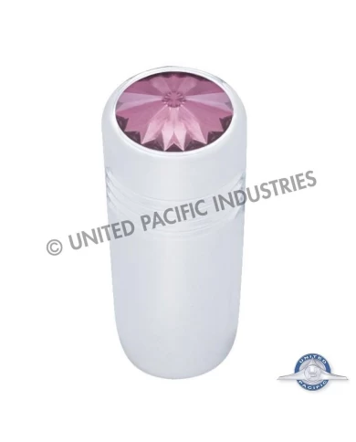 (CARD) SHORT FREIGHTLINER CHROME TOGGLE SWITCH EXTENSION W/ DIAMOND - PURPLE (CARD) SHORT FREIGHTLINER CHROME TOGGLE SWITCH EXTENSION W/ DIAMOND - PURPLE