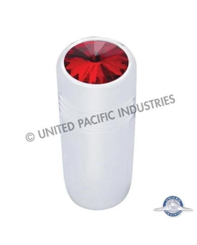 (CARD) SHORT FREIGHTLINER CHROME TOGGLE SWITCH EXTENSION W/ DIAMOND - RED (CARD) SHORT FREIGHTLINER CHROME TOGGLE SWITCH EXTENSION W/ DIAMOND - RED