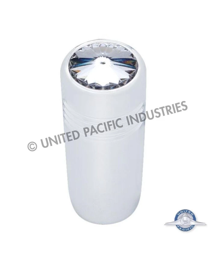 (CARD) SHORT FREIGHTLINER CHROME TOGGLE SWITCH EXTENSION W/ DIAMOND - CLEAR (CARD) SHORT FREIGHTLINER CHROME TOGGLE SWITCH EXTENSION W/ DIAMOND - CLEAR