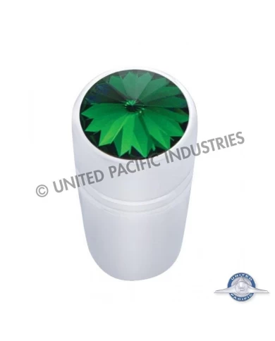 (3/CARD) CHROME PETERBILT MINI TOGGLE SWITCH EXTENSION W/ DIAMOND - GREEN (3/CARD) CHROME PETERBILT MINI TOGGLE SWITCH EXTENSION W/ DIAMOND - GREEN