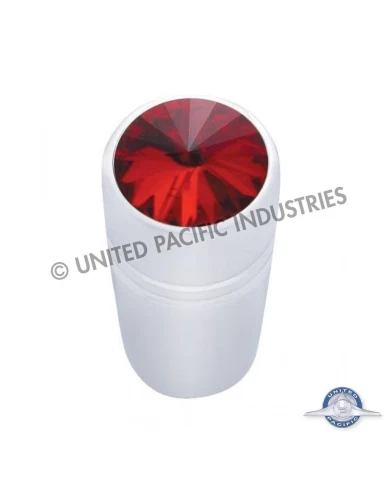 (3/CARD) CHROME PETERBILT MINI TOGGLE SWITCH EXTENSION W/ DIAMOND - RED (3/CARD) CHROME PETERBILT MINI TOGGLE SWITCH EXTENSION W/ DIAMOND - RED