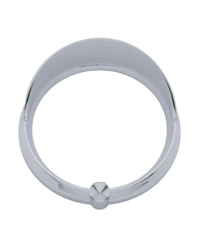 (CARD) FREIGHTLINER CENTURY CORONADO & COLUMBIA SPEED/TACHOMETER GAUGE COVER W/ VISOR - INDENTED