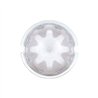 UP36661-9 LED Dual Function GloLight Watermelon Cab/Auxiliary Light - Red LED/Clear Lens