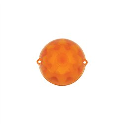UP36662-9 LED Dual Function GloLight Watermelon Grakon 1000 Style Cab Light - Amber LED/Amber Lens