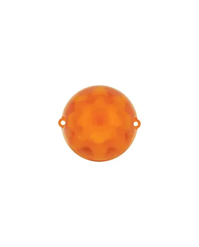 UP36662-9 LED Dual Function GloLight Watermelon Grakon 1000 Style Cab Light - Amber LED/Amber Lens