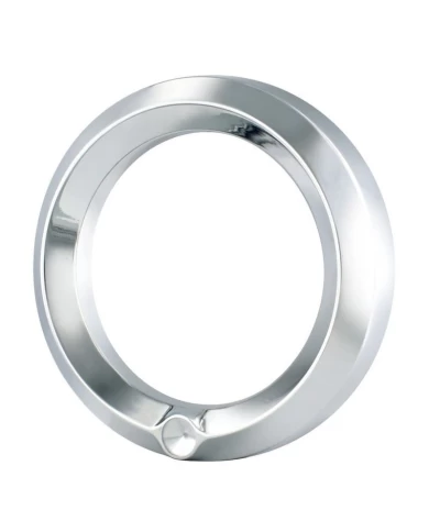 (BULK) CHROME KENWORTH SPEED/TACHOMETER GAUGE COVER - INDENTED (BULK) CHROME KENWORTH SPEED/TACHOMETER GAUGE COVER - INDENTED