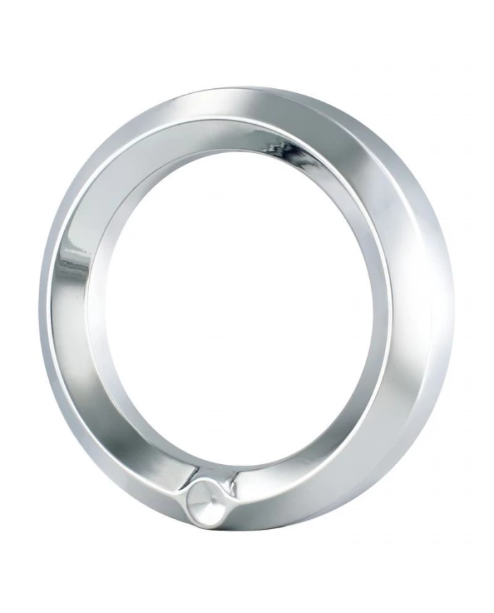 (BULK) CHROME KENWORTH SPEED/TACHOMETER GAUGE COVER - INDENTED