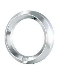 (BULK) CHROME KENWORTH SPEED/TACHOMETER GAUGE COVER - INDENTED