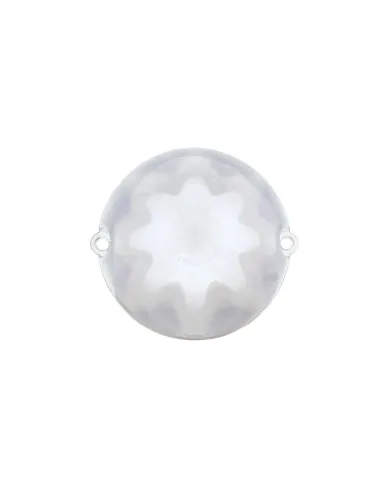 UP36663-9 LED Dual Function GloLight Watermelon Grakon 1000 Style Cab Light - Amber LED/Clear Lens