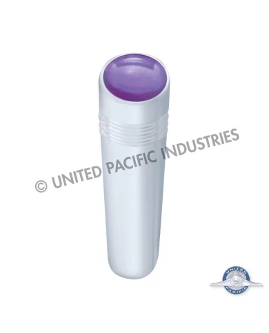 (CARD) CHROME PETERBILT LONG TOGGLE SWITCH EXTENSION W/ GLOSSY STICKER - PURPLE (CARD) CHROME PETERBILT LONG TOGGLE SWITCH EXTENSION W/ GLOSSY STICKER - PURPLE