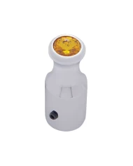 (BULK) CHROME INTERNATIONAL TOGGLE SWITCH EXTENSION W/DIAMOND - AMBER (BULK) CHROME INTERNATIONAL TOGGLE SWITCH EXTENSION W/DIAMOND - AMBER