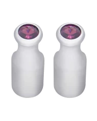 (2/CARD) CHROME INTERNATIONAL TOGGLE SWITCH EXTENSION W/DIAMOND - PURPLE (2/CARD) CHROME INTERNATIONAL TOGGLE SWITCH EXTENSION W/DIAMOND - PURPLE
