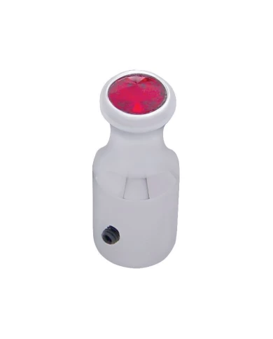 (BULK) CHROME INTERNATIONAL TOGGLE SWITCH EXTENSION W/DIAMOND - RED (BULK) CHROME INTERNATIONAL TOGGLE SWITCH EXTENSION W/DIAMOND - RED