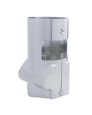 (2/CARD) CHROME PLASTIC INTERNATIONAL ROUND STEERING COLUMN COVER (2/CARD) CHROME PLASTIC INTERNATIONAL ROUND STEERING COLUMN COVER