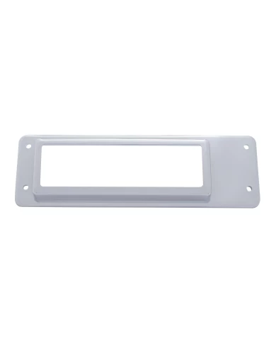 (BULK) CHROME PLASTIC INTERNATIONAL C.B. RADIO BEZEL (BULK) CHROME PLASTIC INTERNATIONAL C.B. RADIO BEZEL