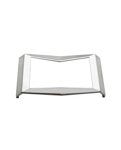 (BULK) CHROME PLASTIC ROCKER SWITCH TRIM (BULK) CHROME PLASTIC ROCKER SWITCH TRIM