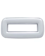 (6/CARD) CHROME PLASTIC 2006+ PETERBILT TOGGLE SWITCH LABEL COVER (6/CARD) CHROME PLASTIC 2006+ PETERBILT TOGGLE SWITCH LABEL COVER