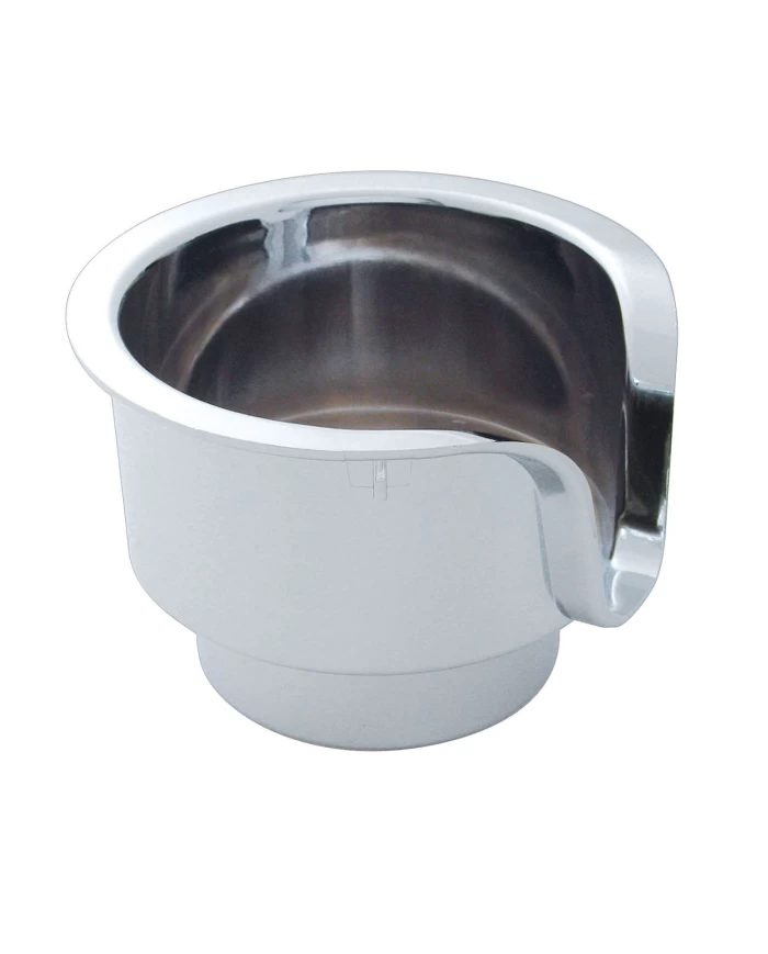 (CARD) CHROME PLASTIC PETERBILT/KENWORTH CUP HOLDER INSERT