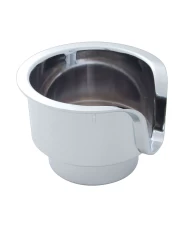 (CARD) CHROME PLASTIC PETERBILT/KENWORTH CUP HOLDER INSERT