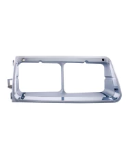 (BULK) RECTANGULAR DUAL HEADLIGHT BEZEL - PASSENGER SIDE