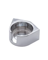 (CARD) CHROME PLASTIC FREIGHTLINER CUP HOLDER - DRIVER SIDE (CARD) CHROME PLASTIC FREIGHTLINER CUP HOLDER - DRIVER SIDE