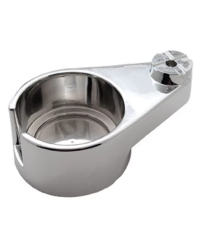 (CARD) CHROME PLASTIC FREIGHTLINER CUP HOLDER - PASSENGER SIDE (CARD) CHROME PLASTIC FREIGHTLINER CUP HOLDER - PASSENGER SIDE